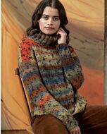 Lang Yarns trui breien van Cloud Tweed (Punto 62, m9) | C.R. Couture