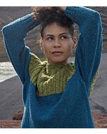 Lang Yarns trui breien van Donegal Tweed+ (Punto 77, m1) | C.R. Couture