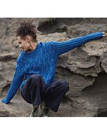 Lang Yarns trui breien van Donegal Tweed+ (Punto 77, m8) | C.R. Couture