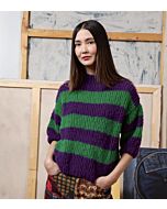 Lang yarns trui met 3/4 mouwen breien van phoenix (Punto 65, m8c)