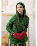 Lang Yarns trui met capuchon breien van Phoenix (Punto 65, m1)