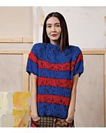 Lang Yarns trui met korte mouwen breien van Phoenix tweed (Punto 65, m8a)