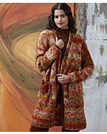 Lang Yarns vest breien van Cloud Tweed (Punto 62, m11)