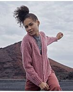 Lang Yarns vest breien van Donegal Tweed+ (Punto 77, m10) | C.R. Couture



