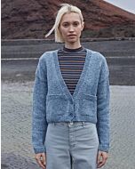 Lang Yarns vest breien van Donegal Tweed+ (Punto 77, m9) | C.R. Couture