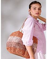 Lansa Grossa tas haken in netpatroon van The Bast & Glamour (Bags 3, m4)