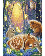 Letistitch borduurpakket Bos vol dromen L8096 telpatroon