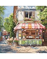 Letistitch borduurpakket winkel op de hoek L8101 telpatroon