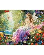 Letistitch borduurpakket enchanted spring L9932 telpatroon