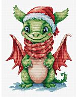 Luca-s borduurpakket 'happy dragon' B1406 telpatroon