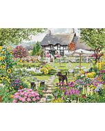 Luca-s borduurpakket Cottage Garden B2412