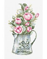 Luca-s borduurpakket rozen boeket om te borduren b7006