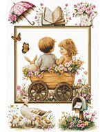 Luca-s borduurpakket 'little adventure' B7043 telpatroon