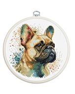 Luca-s borduurpakket French Bulldog BC207