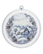 Luca-s borduurpakket Winterlandschap BC218 telpatroon