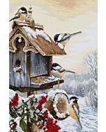 Luca-s borduurpakket Vogel huis om te borduren BU4021