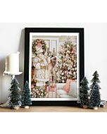 Luca-s borduurpakket Kerstboom optuigen BU5019 telpatroon
