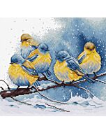 Luca-s borduurpakket Eastern Bluebirds BU5028