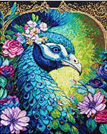 Luca-s borduurpakket Proud Cerulean BU5035 telpatroon