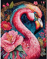 Luca-s borduurpakket Flamingo Fantastico BU5036 telpatroon