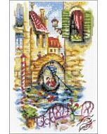  Borduurpakket picturesque canals of venice om te borduren