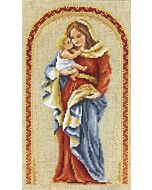 Vervaco borduurpakket Madonna met kind om te borduren