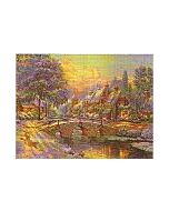 Cobblestone Christmas van Thomas Kinkade