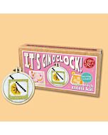 Crafty Mini Kit borduurpakket matchbox gin tonic MB-067 incl. kleine borduurring & sleutelhangertje