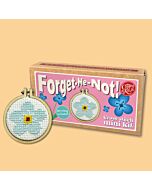 Crafty Mini Kit borduurpakket matchbox vergeet-me-niet MB-078 incl. kleine borduurring & sleutelhangertje
