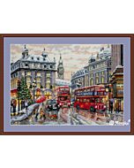 Merejka borduurpakket London   k-159 met telpatroon 