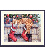 Merejka borduurpakket Santa's Helper K264 telpatroon 