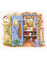 Vervaco borduurpakket mijn  tuinhuisje pn-0146451 borduren 