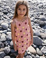 Phildar kinder jurk haken van Coton 3 (240, m25a) | C.R. Couture