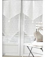 Haakpakket 2 verschillende gordijntjes om te haken van DMC. 