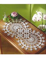 Gehaakt kleed van 68 x 35cm van DMC