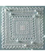 Haakpakket vierkant kleedje 43x43cm van DMC.