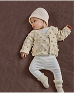 Phildar baby vestje met nopjes breien van Phil Caresse (245, m12)