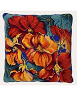 Ehrman borduurkussenpakket oost-indische kers/Nasturtiums Cushion