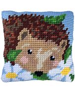 Borduurpakket kussenpakket egel Needleart World LH3.005 in halve kruisteek