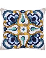 Borduurpakket kussenpakket Siena Tile Needleart World LH9.012