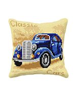 Orchidea kussenpakket blauwe auto 99076 borduren