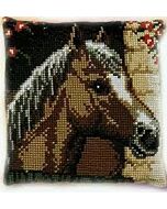 Kussen om te borduren paard