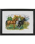 Borduurpakket  3 paarden van Eva Rosenstand 72.474