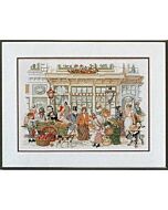 Borduurpakket Straattoneel a la Anton Pieck van pako