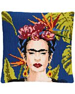 Pako borduurkussen panda met jong 003091 borduren