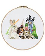 Pako borduurpakket dierenfeest 212.355 om te borduren