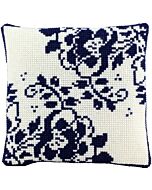 Pako borduurpakket kruissteekkussen Hollandse bloem 003.281