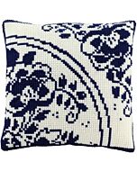 Pako borduurpakket kruissteekkussen Hollandse bloem 003.282 borduren