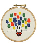 Pako borduurpakket vrij borduren Nijntje in het museum van Dick Bruna 196-001