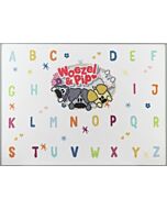 Pako borduurpakket Woezel & Pip ABC om te borduren 271.046